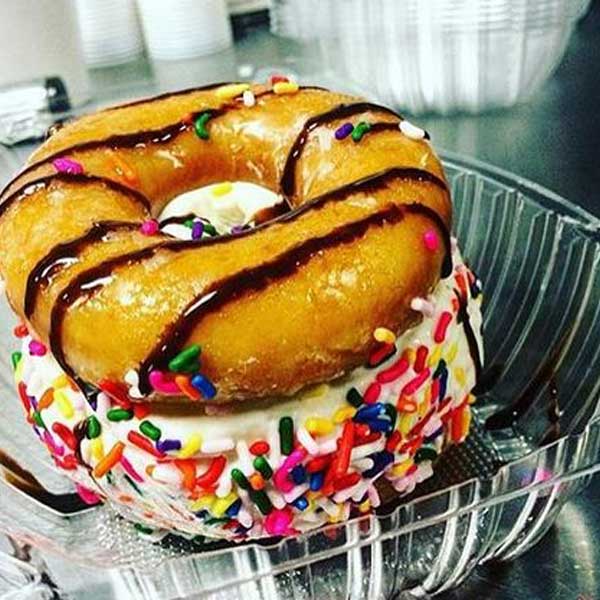 Ice-cream Donut